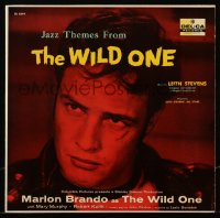 9b0098 WILD ONE 33 1/3 RPM soundtrack record 1956 Jazz Themes from the Marlon Brando biker movie!