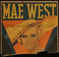 9b0251 BELLE OF THE NINETIES trimmed WC 1934 art of Mae West, the whole country is talking about it!