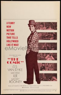 9b0269 COMIC WC 1969 Dick Van Dyke stars in the biography of Buster Keaton directed by Carl Reiner!