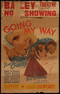 9b0303 GOING MY WAY WC 1944 Bing Crosby, Rise Stevens & Barry Fitzgerald in Leo McCarey's classic!
