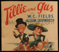 9b0392 TILLIE & GUS trimmed WC 1933 great art of W.C. Fields, Alison Skipworth & Baby LeRoy!