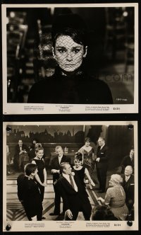 9c0940 CHARADE 2 8x10 stills 1963 great portraits of Cary Grant & Audrey Hepburn!