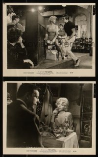 9c0957 LET'S MAKE LOVE 2 8x10 stills 1960 both with sexy Marilyn Monroe + Yves Montand!