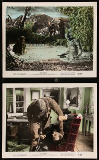 9c0501 MUMMY 2 color 8x10 stills 1959 Terence Fisher Hammer horror, great images of the creature!