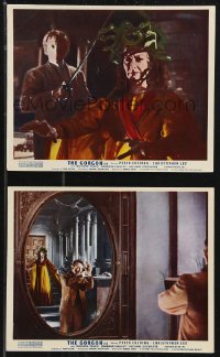 9c0547 GORGON 2 color English FOH LCs 1964 Peter Cushing, Terence Fisher directed Hammer horror!