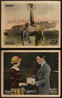 9c0344 GOING UP 2 LCs 1923 Francis McDonald is upset with Douglas MacLean & Marjorie Daw's romance!