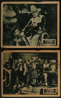 9c0360 MYSTERY RIDER 2 chapter 10 LCs 1928 cowboy William Desmond, The End of the Trail!