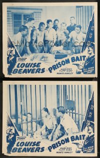 9c0370 REFORM SCHOOL 2 LCs R1940s Toddy Pictures, Harlem's Tuff Kids in Prison Bait!