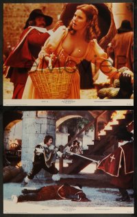 9c0209 FOUR MUSKETEERS 6 color 11x14 stills 1975 Welch, Reed, Chamberlain, York, Lee, Dunaway!