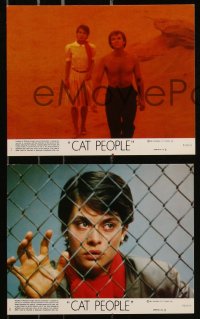 9c0428 CAT PEOPLE 8 8x10 mini LCs 1982 sexy Nastassja Kinski, Malcolm McDowell, Annette O'Toole!