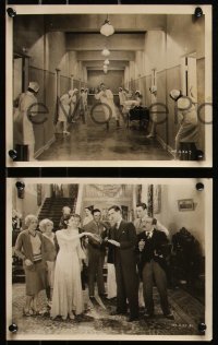 9c0799 CHARLIE CHASE 5 8x10 stills 1930 all great images of the wacky comedic actor in Girl Shock!