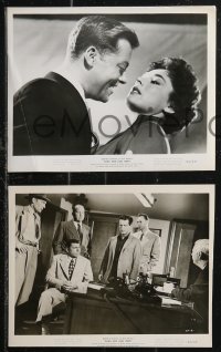 9c0645 DOWN 3 DARK STREETS 12 8x10 stills 1954 Marisa Pavan & Claude Akins in hit-and-gun mobster story