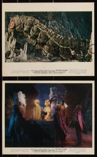 9c0423 FIRST MEN IN THE MOON 10 color 8x10 stills 1964 Ray Harryhausen special effects, H.G. Wells!