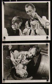 9c0629 FRANKENSTEIN MUST BE DESTROYED 14 8x10 stills 1970 Hammer, Cushing is more than a monster!