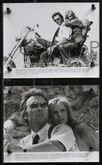 9c0649 GAUNTLET 12 from 7.5x9.5 to 8x10 stills 1977 star & director Clint Eastwood, Sondra Locke!
