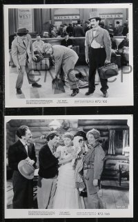 9c0622 GO WEST 15 8x10 stills R1972 great images of cowboys Groucho, Chico & Harpo Marx in action!