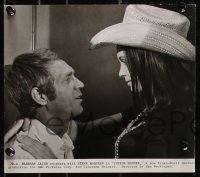 9c0859 JUNIOR BONNER 4 from 8x9 to 7.5x10 stills 1972 rodeo cowboy Steve McQueen, sexy Barbara Leigh!