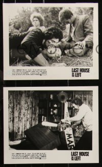 9c0723 LAST HOUSE ON THE LEFT 8 8x10 stills 1972 first Wes Craven, it's only a movie, it's only a movie!