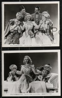 9c0743 LOST IN A HAREM 7 8x10 stills 1944 Bud Abbott & Lou Costello with Arabs & Marilyn Maxwell!