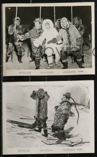 9c0610 LOST IN ALASKA 17 8x10 stills 1952 wacky images of Bud Abbott & Lou Costello, w/ Mitzi Green!