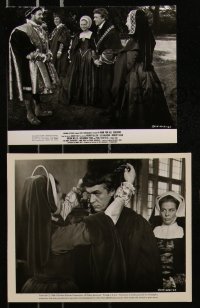 9c0725 MAN FOR ALL SEASONS 8 from 7.5x9.25 to 8x10 stills 1966 Paul Scofield, Robert Shaw, Orson Welles!