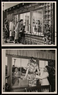 9c0685 MAUREEN O'HARA 10 8x10 stills 1948 cool Alex Kahle images of her Seasonal Clothes store!