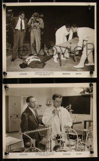 9c0818 MONSTER ON THE CAMPUS 5 8x10 stills 1959 wacky beast amok on campus and more, cast images!