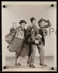 9c0975 NOOSE HANGS HIGH 2 8x10 stills 1948 great images of wacky Bud Abbott & Lou Costello!