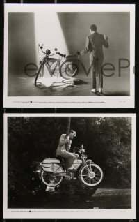 9c0639 PEE-WEE'S BIG ADVENTURE 13 8x10 stills 1985 Tim Burton, Paul Reubens & his beloved bike!