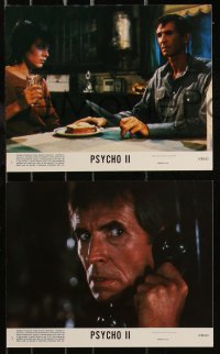 9c0449 PSYCHO II 8 8x10 mini LCs 1983 Anthony Perkins as Norman Bates with Meg Tilly!