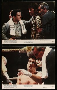 9c0487 RAGING BULL 4 8x10 mini LCs 1980 Scorsese, Robert De Niro as boxer Jake LaMotta, Pesci!