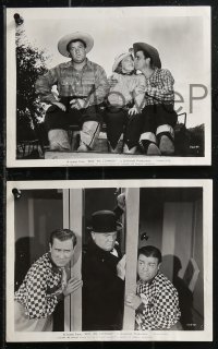9c0625 RIDE 'EM COWBOY 15 8x10 stills 1942 Bud Abbott & Lou Costello with Johnny Mack Brown!
