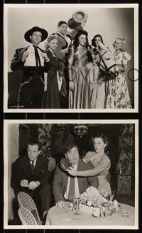 9c0913 RIO RITA 3 deluxe candid 8x10 stills 1942 Abbott & Costello, Grayson & pretty cast!