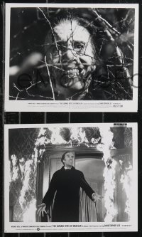 9c0690 SATANIC RITES OF DRACULA 10 8x10 stills 1978 vampire Christopher Lee, Cushing, Hammer horror!