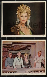 9c0473 SHE 5 color 8x10 stills 1965 Hammer fantasy, great images of sexy Ursula Andress and top cast!