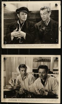 9c0917 SOULS AT SEA 3 8x10 stills 1937 two of Gary Cooper & George Raft, one with Dee & Bradna!