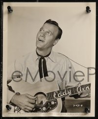 9c0874 TENNESSEE PLOWBOY 4 8x10 stills 1956 great images of Eddy Arnold in the title role w/ guitar!