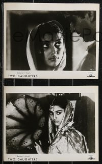 9c0828 TWO DAUGHTERS 5 8x10 stills 1963 Satyajit Ray's Teen Kanya Indian family relationship comedy!