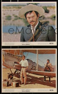 9c0413 VILLA RIDES 12 color 8x10 stills 1968 Brynner as Pancho & Robert Mitchum, Peckinpah!