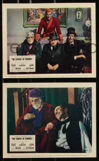 9c0516 COMEDY OF TERRORS 8 color English FOH LCs 1964 Boris Karloff, Peter Lorre, Price & Rathbone!