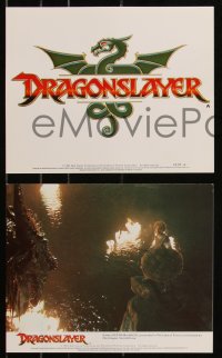 9c0512 DRAGONSLAYER 9 color English FOH LCs 1981 Dark Ages, dragons were real, not fantasy!