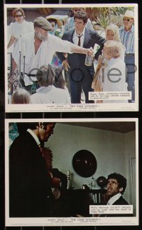 9c0522 LONG GOODBYE 8 color English FOH LCs 1974 Elliott Gould as Philip Marlowe, Hayden, film noir!