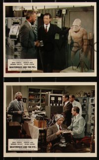 9c0528 QUATERMASS & THE PIT 7 color English FOH LCs 1967 Hammer, Five Million Years to Earth!