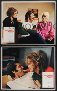 9c0185 FIVE EASY PIECES 7 LCs 1970 great images of Jack Nicholson, sexy Karen Black!