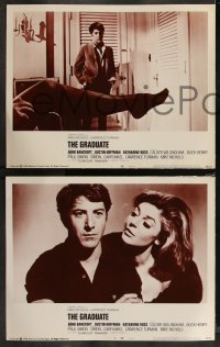 9c0074 GRADUATE 8 LCs 1968 Dustin Hoffman, Anne Bancroft, Ross, Mike Nichols classic!