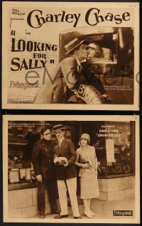 9c0115 LOOKING FOR SALLY 8 LCs 1925 Charley Chase finds his true love, very rare complete set!
