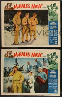 9c0120 McHALE'S NAVY 8 LCs 1964 wacky images of Ernest Borgnine & Tim Conway!