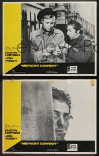 9c0192 MIDNIGHT COWBOY 7 LCs 1969 Dustin Hoffman, Jon Voight, John Schlesinger classic!