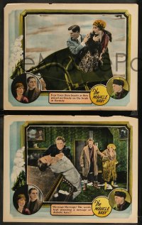 9c0297 MIRACLE BABY 3 LCs 1923 Harry Carey is falsely accused of killing a man, ultra rare!