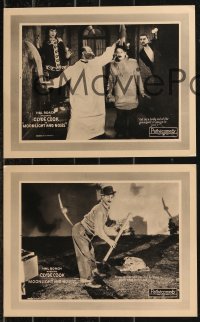 9c0298 MOONLIGHT & NOSES 3 LCs 1925 Hal Roach, Stan Laurel, super young Fay Wray in one, Clyde Cook!